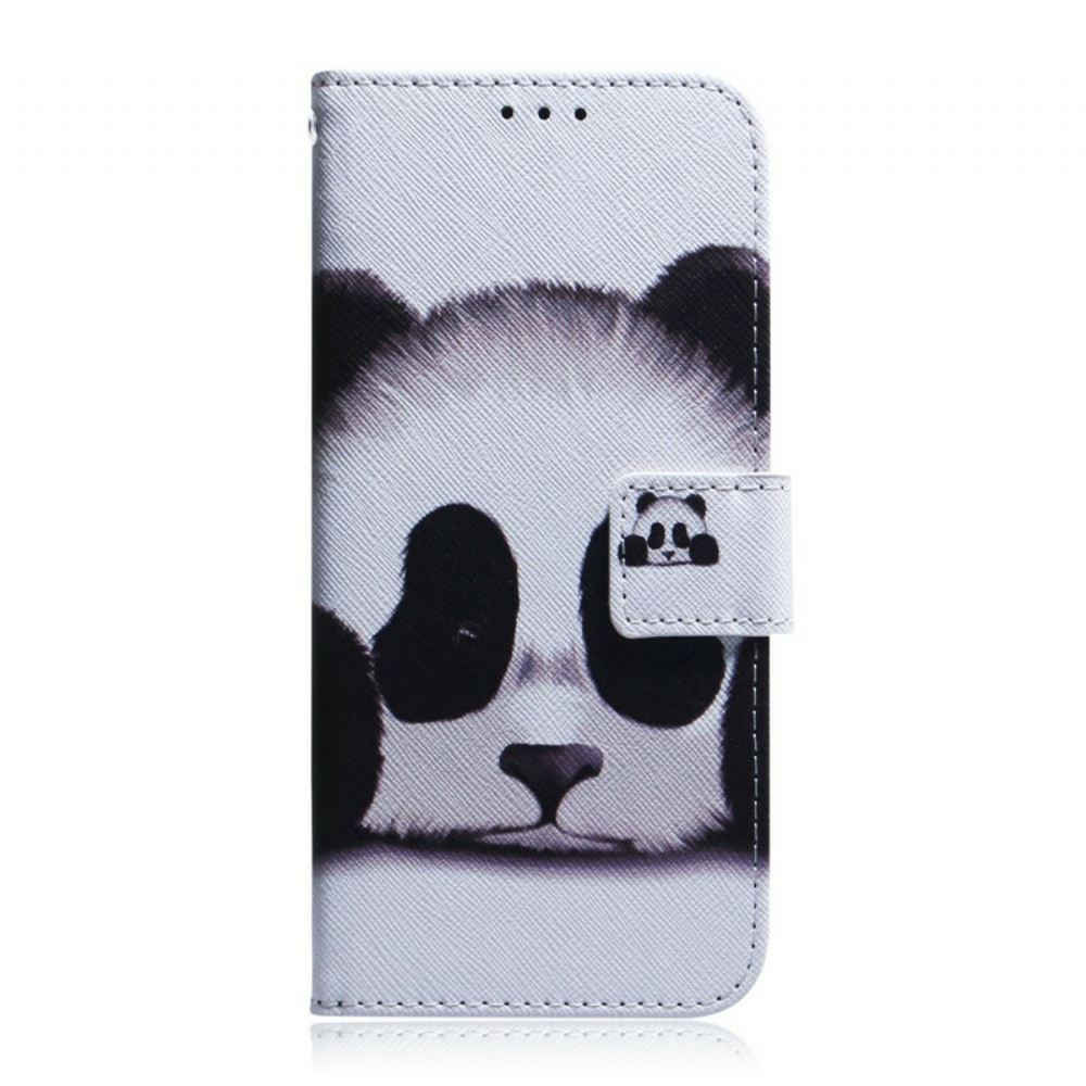 Flipové Pouzdro Na iPhone 13 Panda Tvář