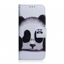 Flipové Pouzdro Na iPhone 13 Panda Tvář