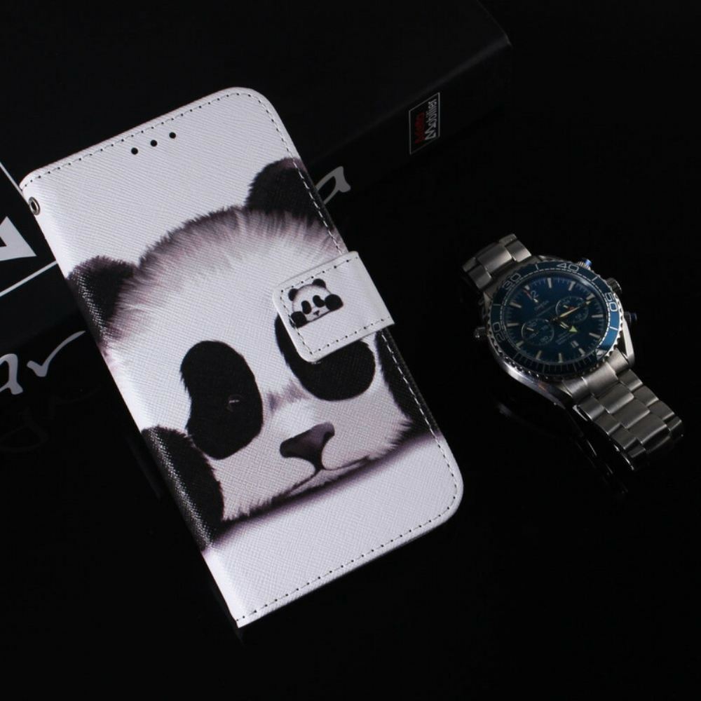 Flipové Pouzdro Na iPhone 13 Panda Tvář