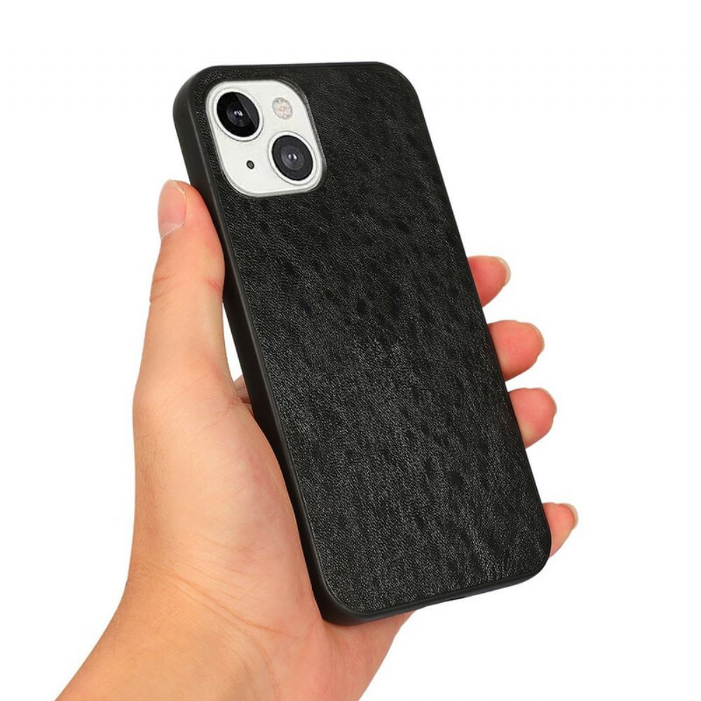 Kryt Na iPhone 13 Efekt Elegance Kůže