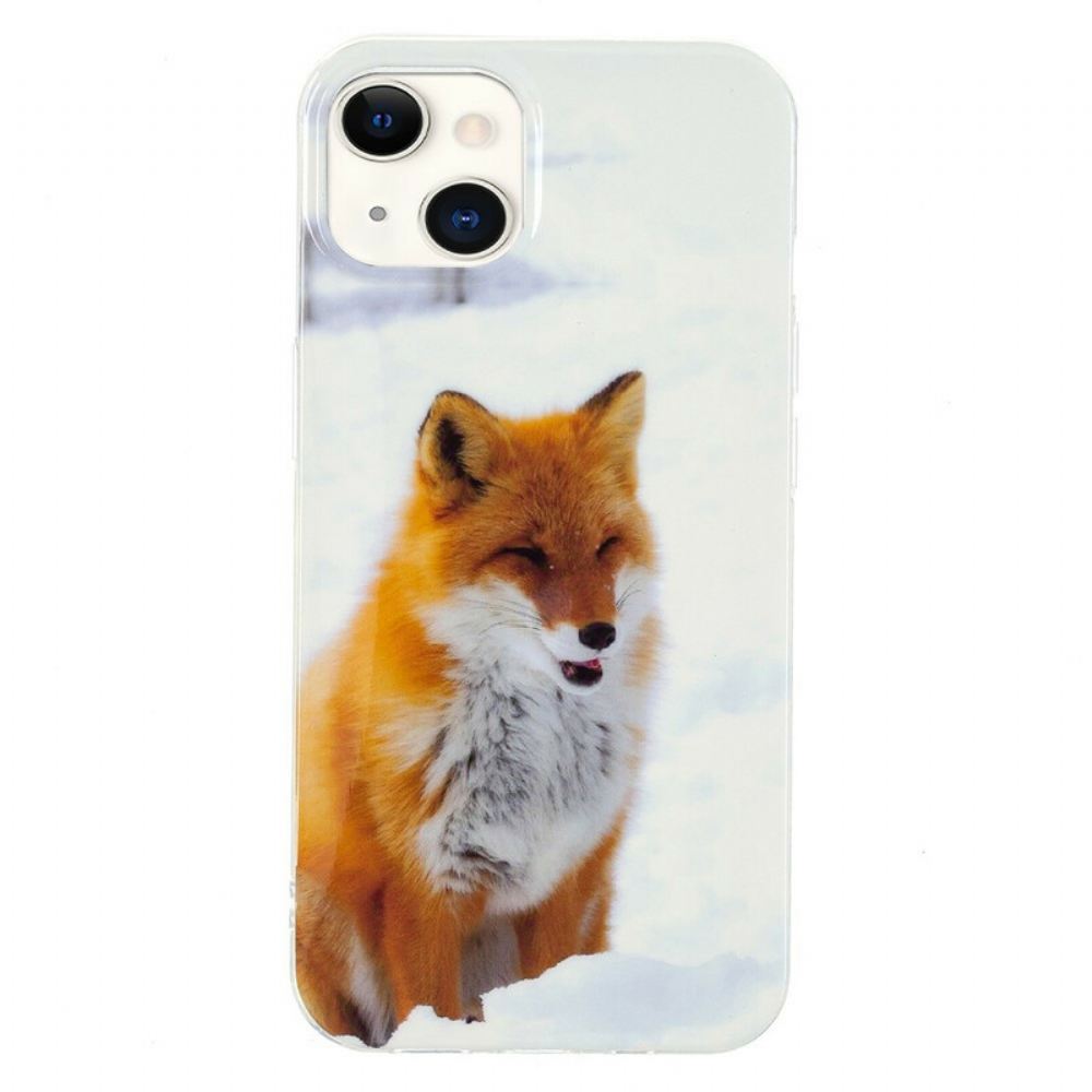 Kryt Na iPhone 13 Fluorescent Fox