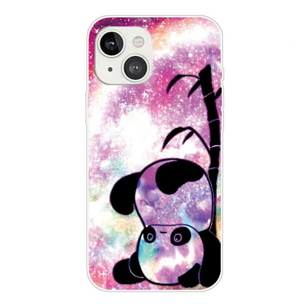 Kryt Na iPhone 13 Panda A Bambus