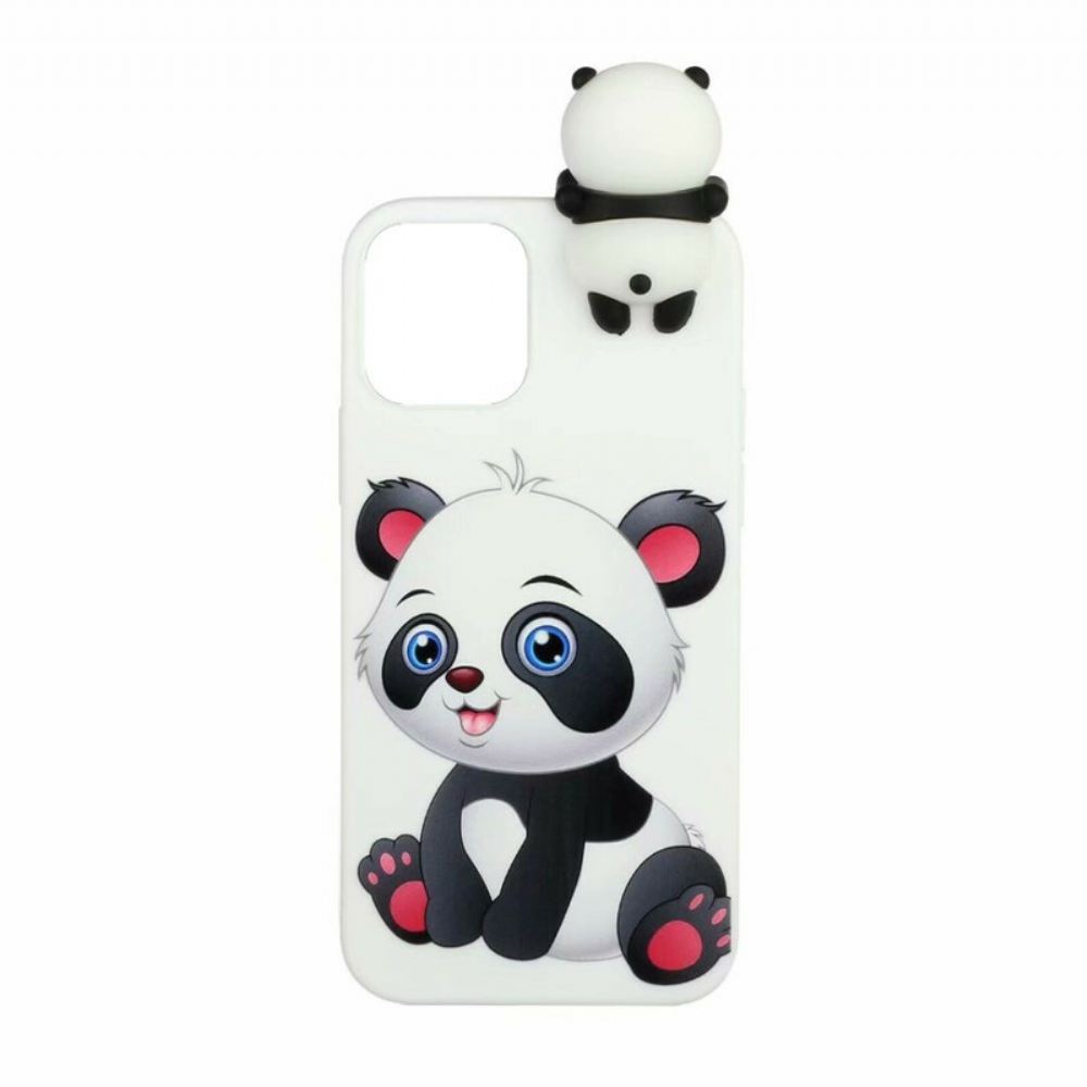 Kryt Na iPhone 13 Roztomilá Panda 3d