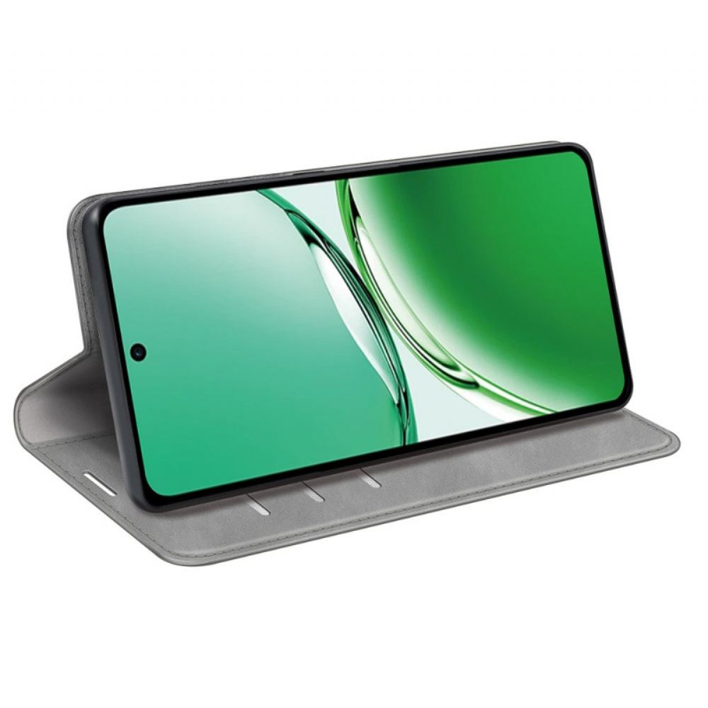 Kožené Pouzdro Folio Na Oppo Reno 12f 5g Klasika