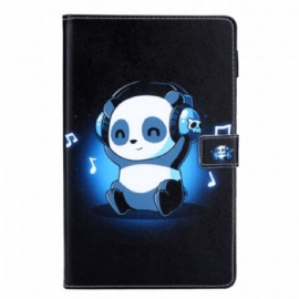 Flipové Pouzdro Na Samsung Galaxy Tab A8 (2021) Funky Panda