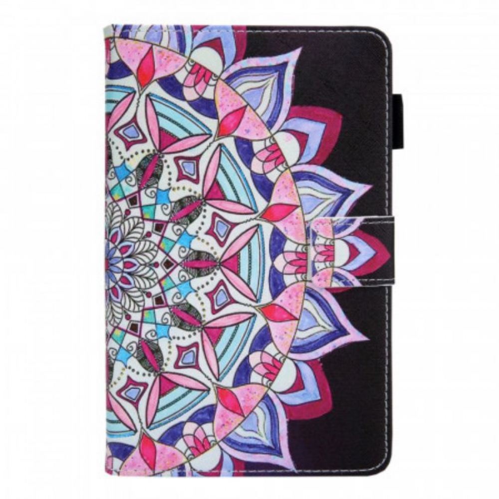 Flipové Pouzdro Na Samsung Galaxy Tab A8 (2021) Grafická Mandala