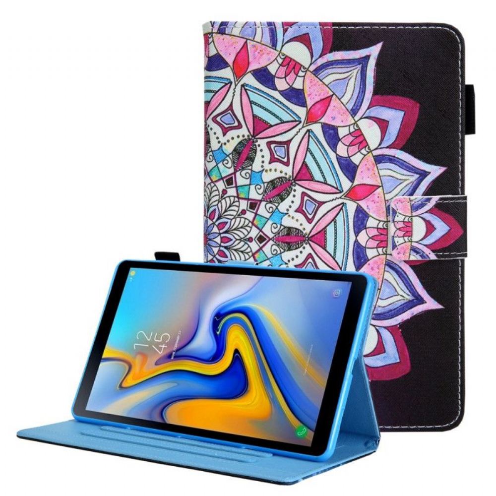 Flipové Pouzdro Na Samsung Galaxy Tab A8 (2021) Grafická Mandala