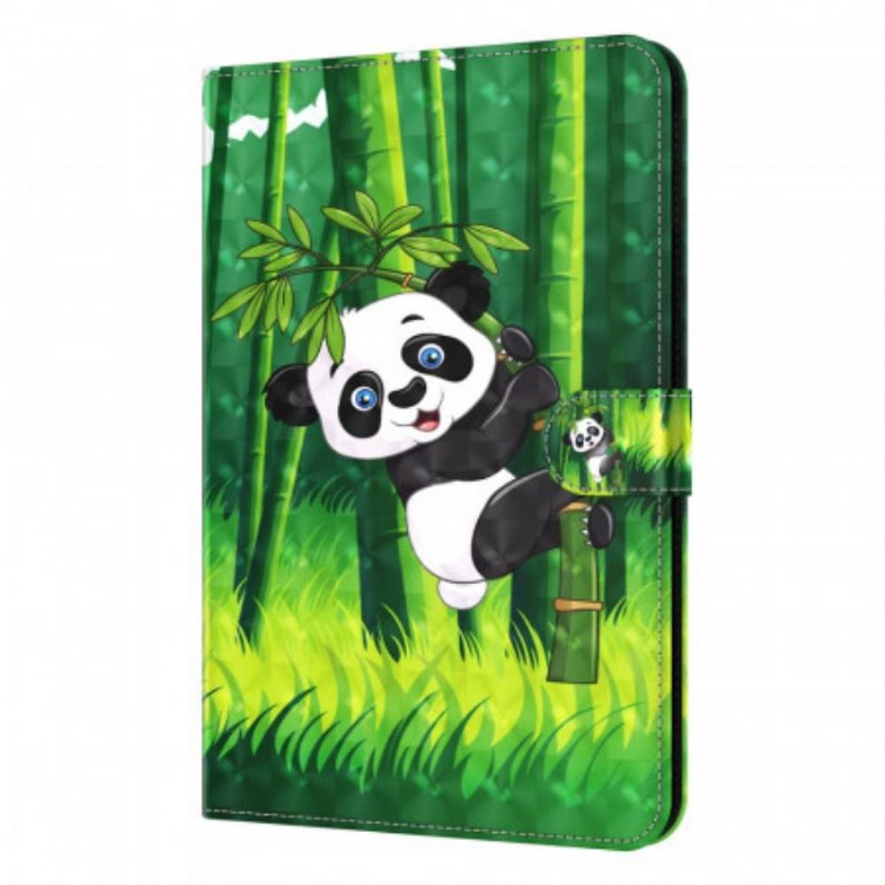 Kožené Pouzdro Na Samsung Galaxy Tab A8 (2021) Panda