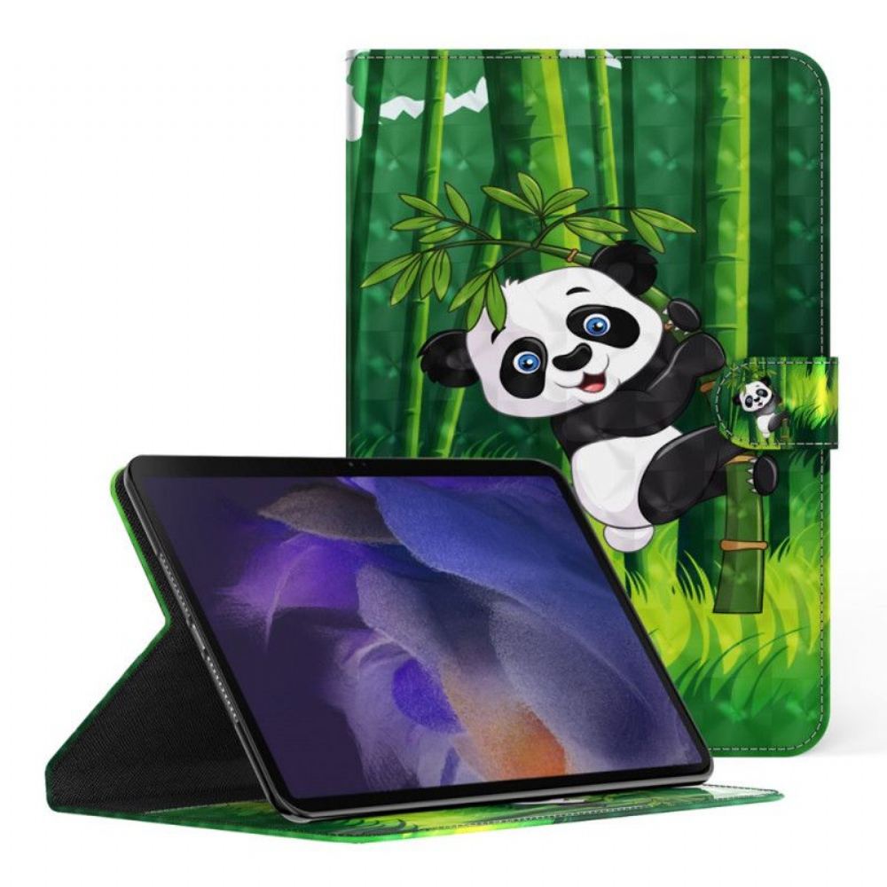 Kožené Pouzdro Na Samsung Galaxy Tab A8 (2021) Panda