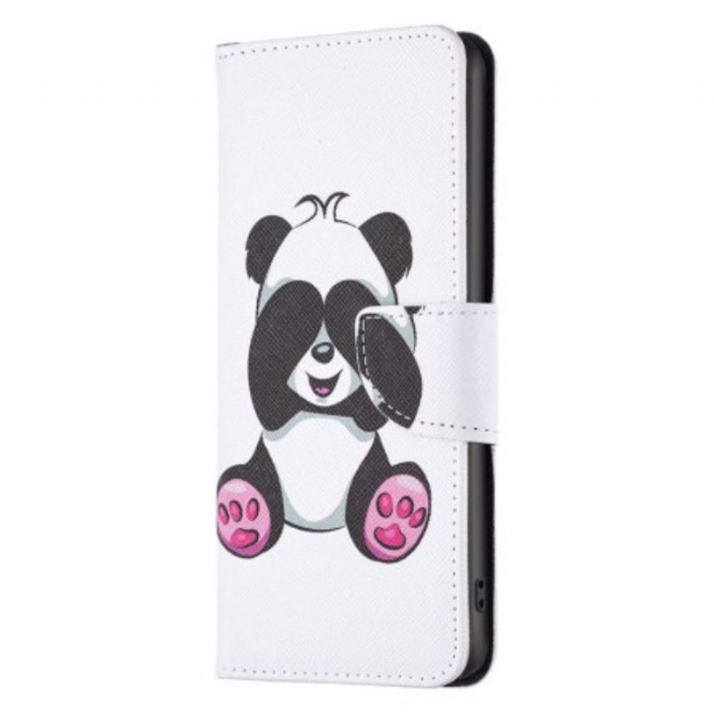 Flipové Pouzdro Na iPhone 15 Plus Panda