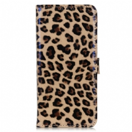 Flipové Pouzdro Na iPhone 13 Pro Max Obyčejný Leopard