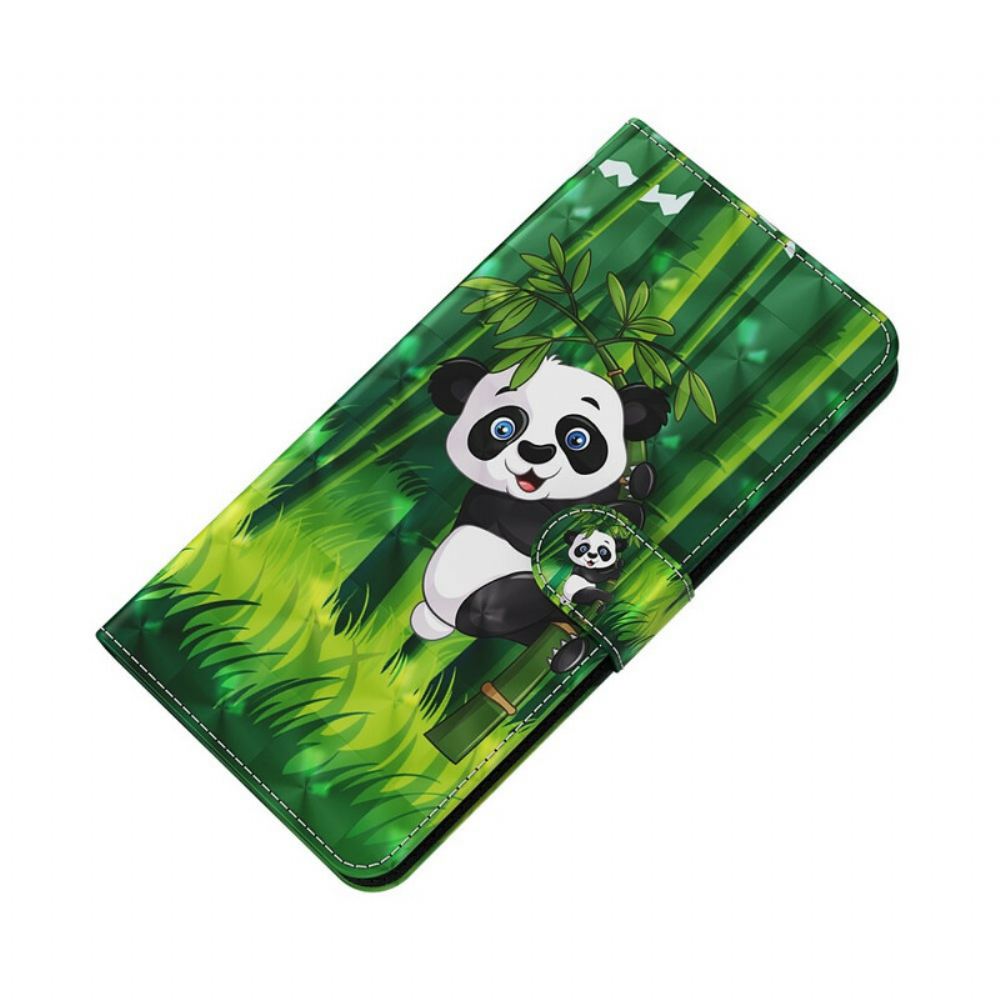 Flipové Pouzdro Na iPhone 13 Pro Max Panda A Bambus