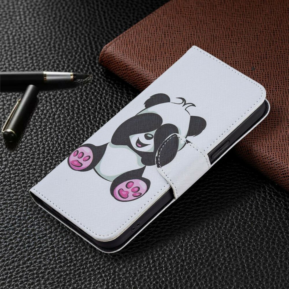 Flipové Pouzdro Na iPhone 13 Pro Max Panda Zábava