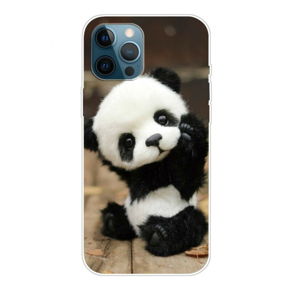 Kryt Na iPhone 13 Pro Max Flexibilní Panda