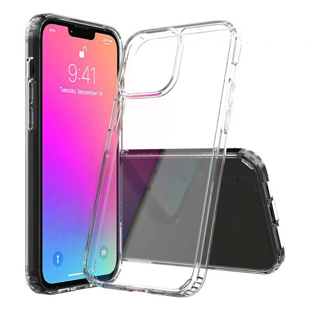 Kryt Na iPhone 13 Pro Max Transparentní Hybrid