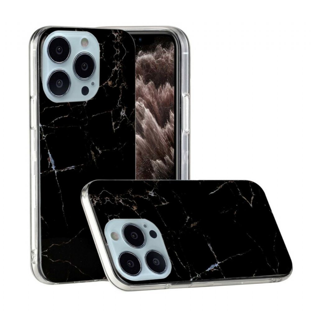 Kryt Na iPhone 13 Pro Max Zjednodušený Mramor