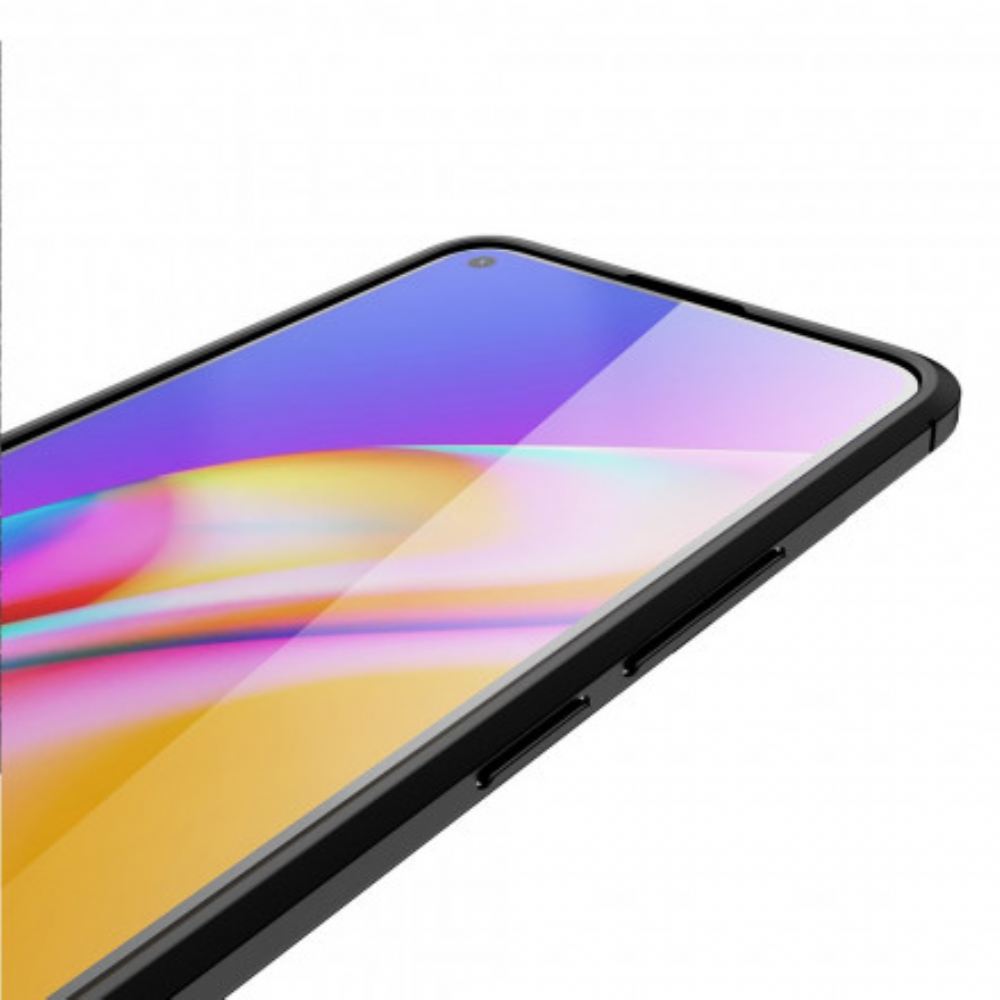 Kryt Na Realme 8 / 8 Pro Efekt Kůže Litchi S Dvojitou Linií