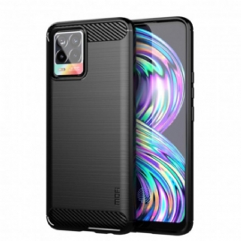 Kryt Na Realme 8 / 8 Pro Mofi Kartáčované Uhlíkové Vlákno