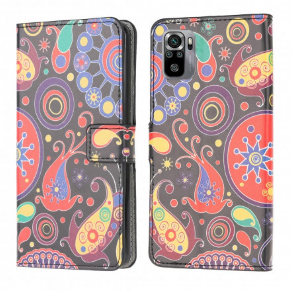 Flipové Pouzdro Na Xiaomi Redmi Note 10 / 10S Galaxy Design