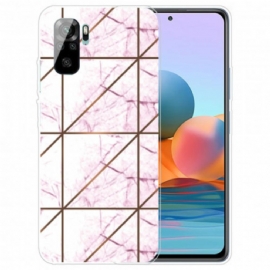 Kryt Na Xiaomi Redmi Note 10 / 10S Intenzivní Geometrický Mramor