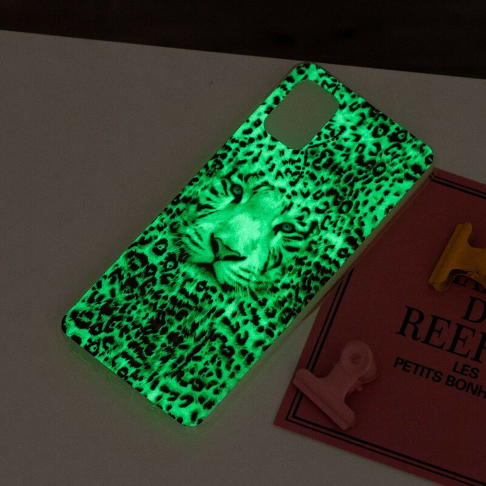 Kryty Na Mobil Na Xiaomi Redmi Note 10 / 10S Fluorescenční Leopard