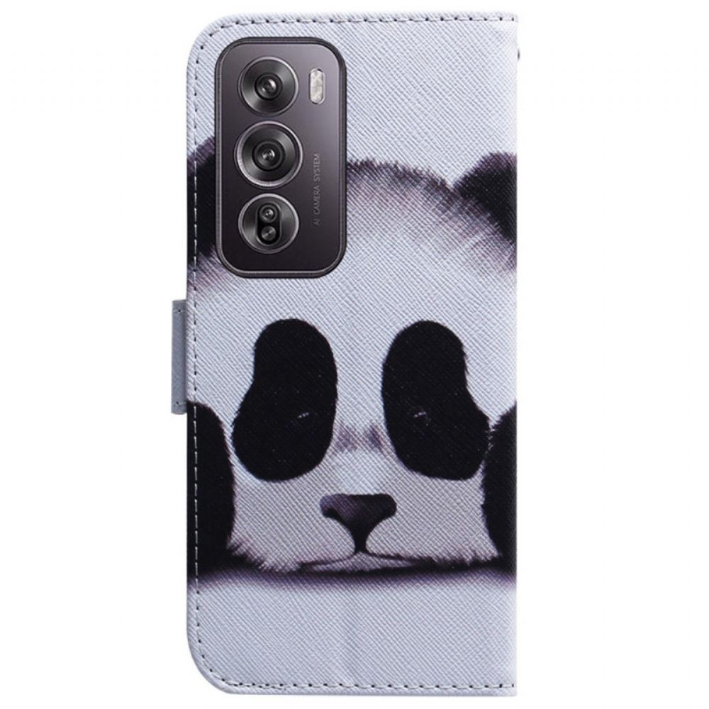 Kožený Kryt Oppo Reno 12 Pro 5g Panda