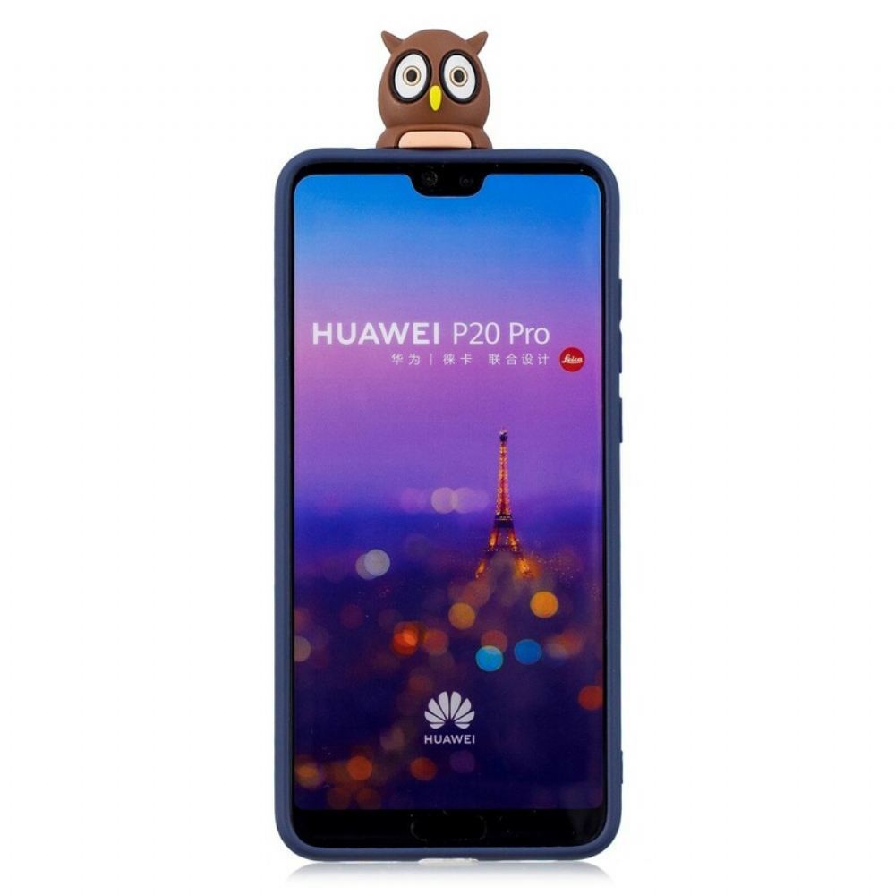 Kryt Na Huawei P20 Pro Zábava 3d Bad Owl