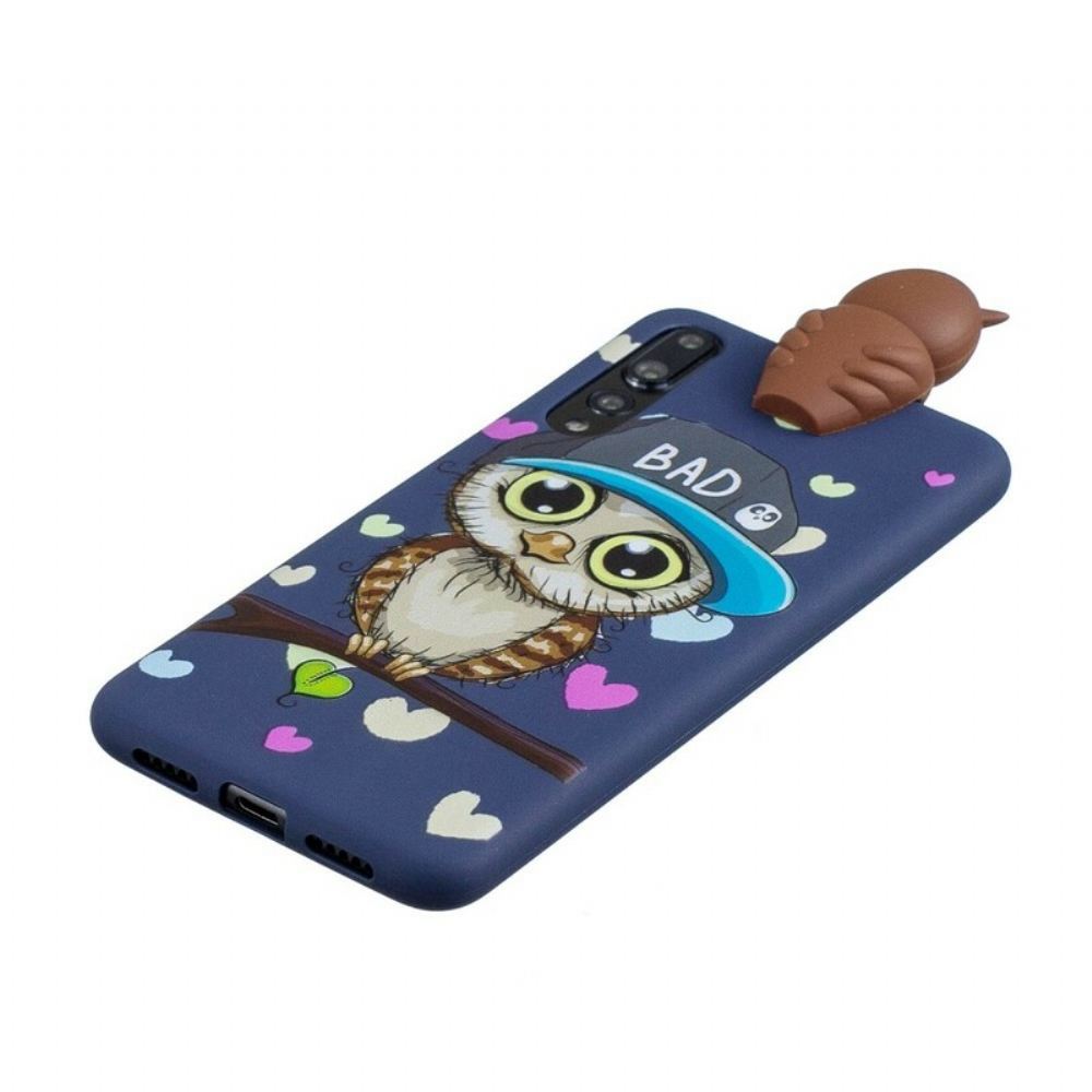 Kryt Na Huawei P20 Pro Zábava 3d Bad Owl