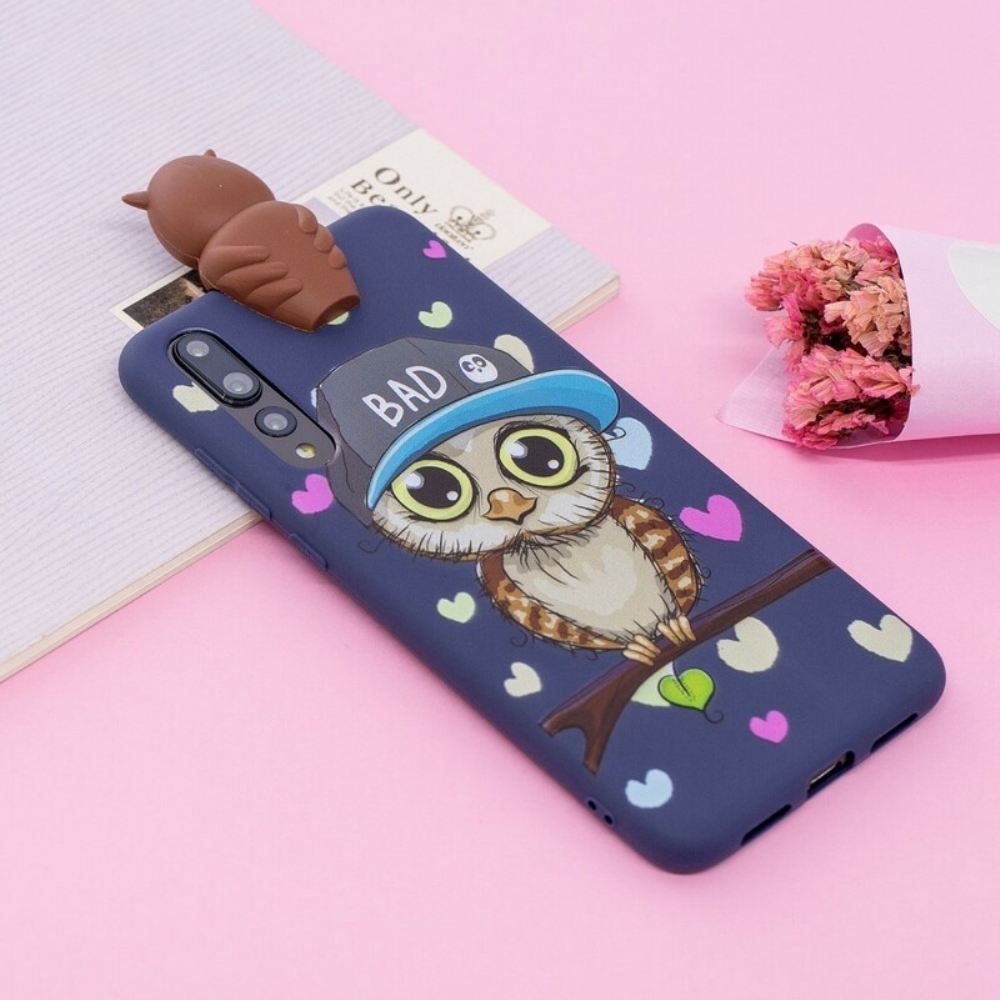 Kryt Na Huawei P20 Pro Zábava 3d Bad Owl