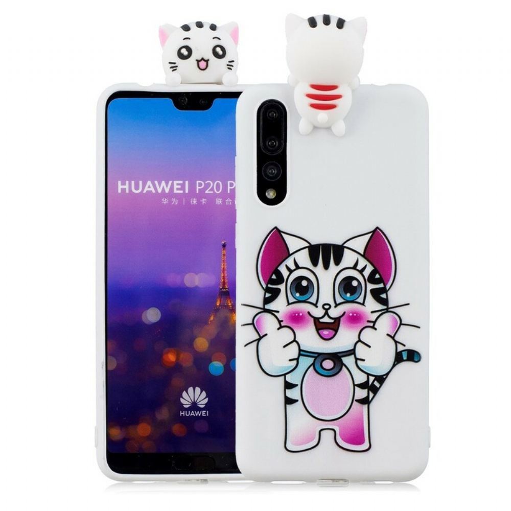 Kryty Na Mobil Na Huawei P20 Pro 3d Kočičí Zábava