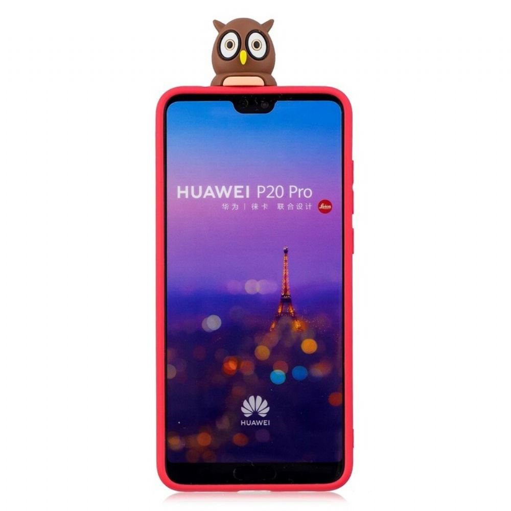 Kryty Na Mobil Na Huawei P20 Pro 3d Slečna Sova