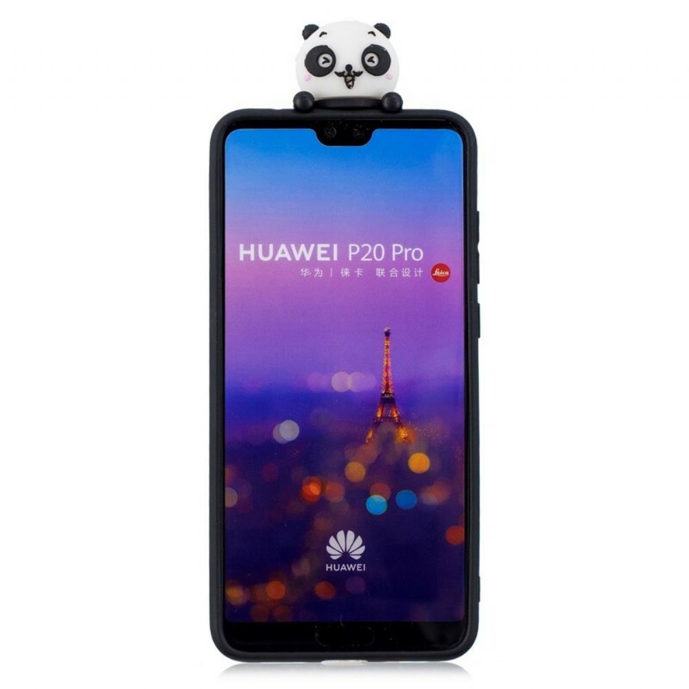 Kryty Na Mobil Na Huawei P20 Pro Rodina 3d Panda