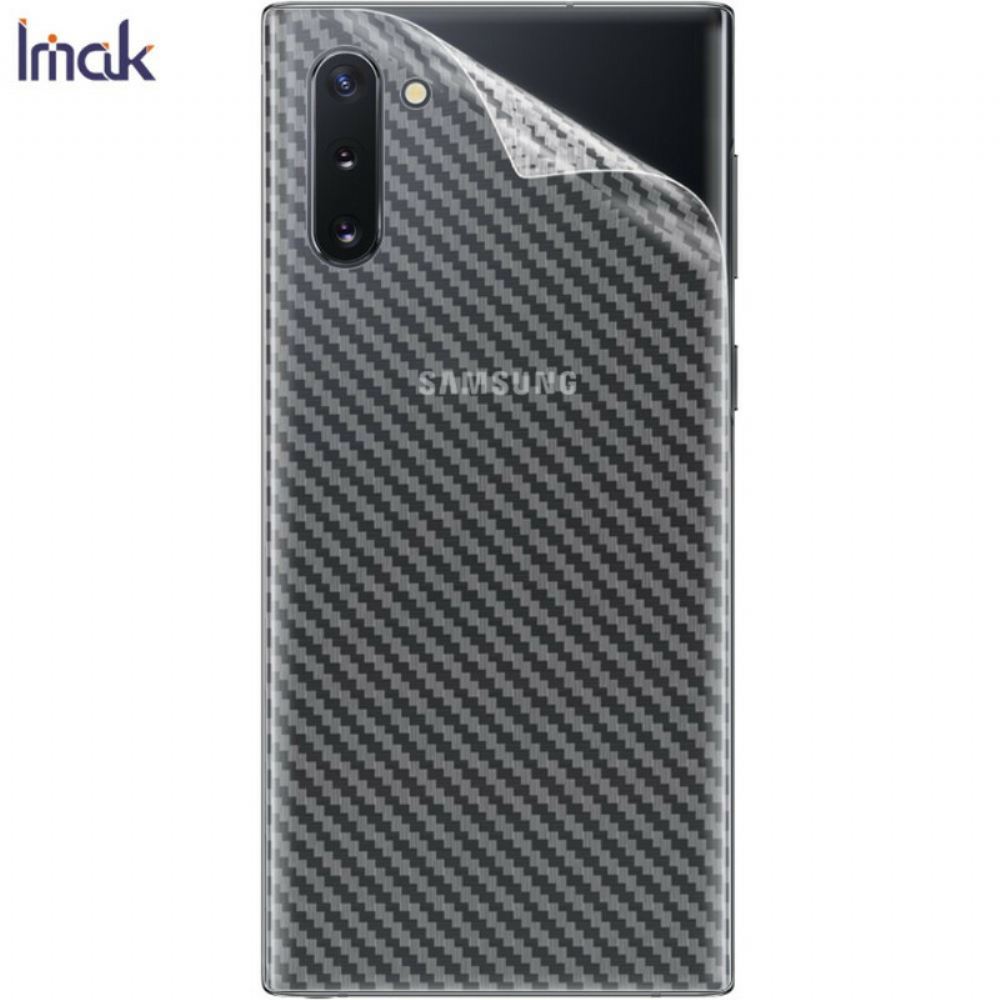 Zadní Ochranná Fólie Pro Samsung Galaxy Note 10 Carbon Imak