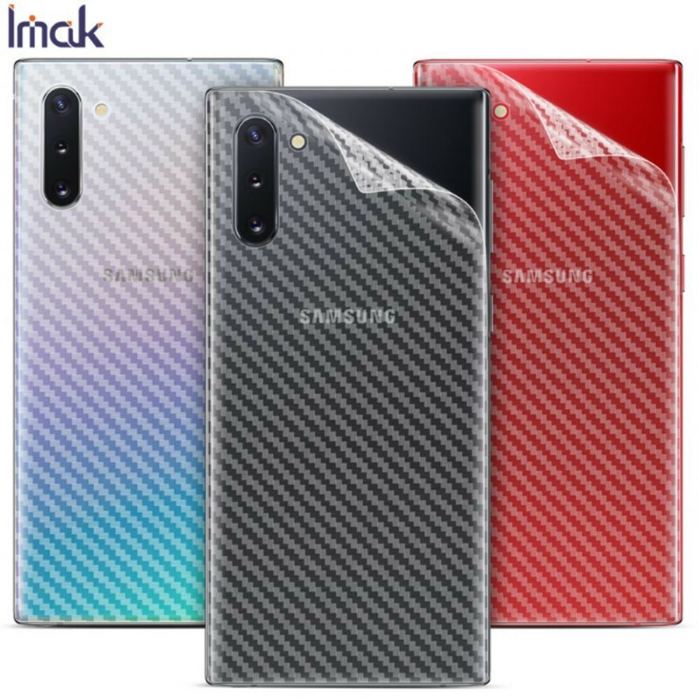 Zadní Ochranná Fólie Pro Samsung Galaxy Note 10 Carbon Imak