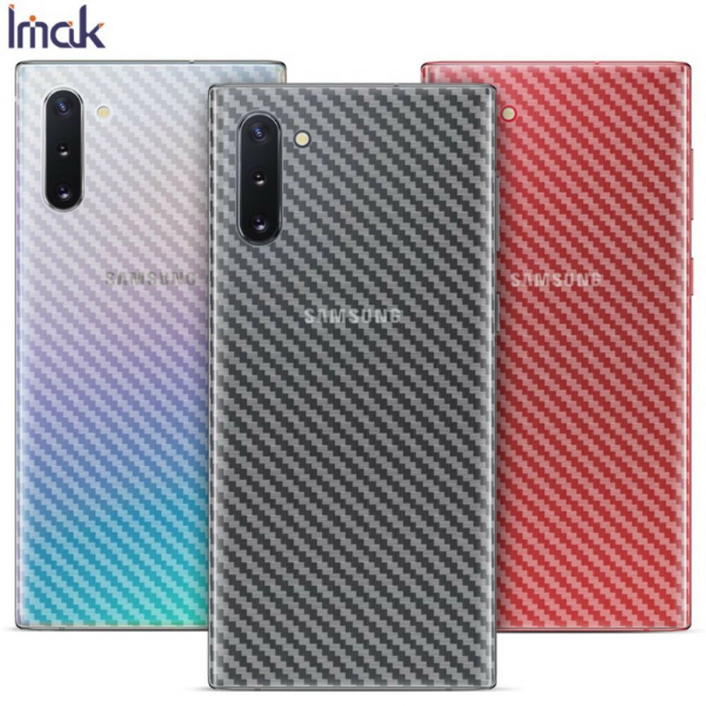 Zadní Ochranná Fólie Pro Samsung Galaxy Note 10 Carbon Imak