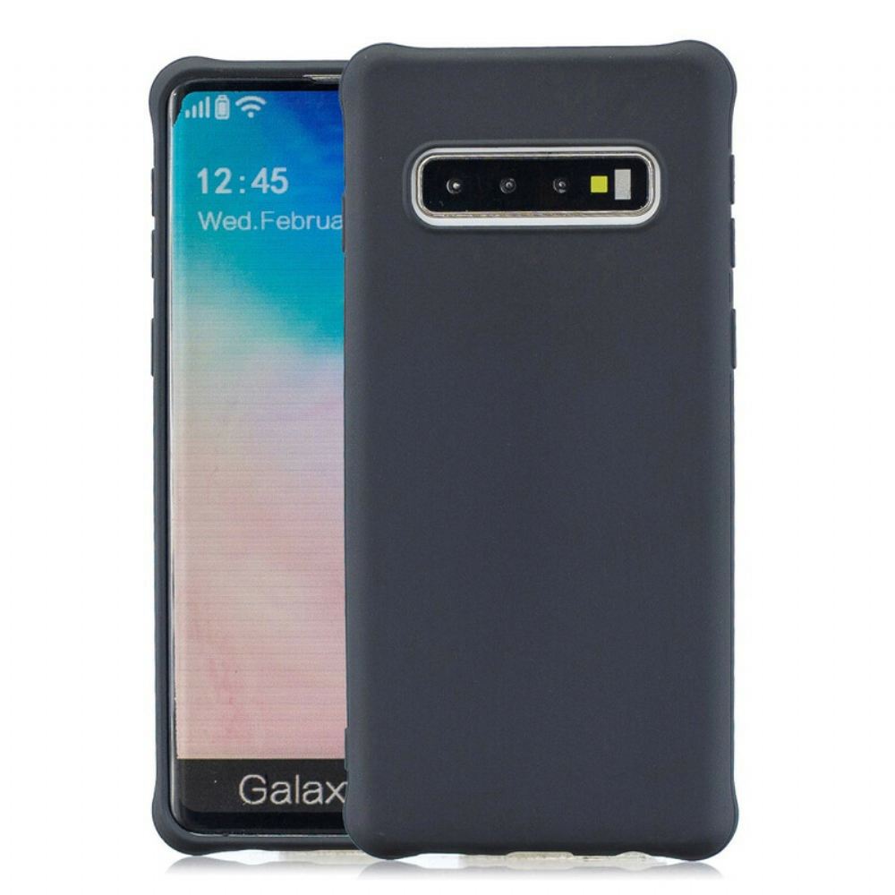 Kryt Na Samsung Galaxy S10 Matný Měkký Silikon