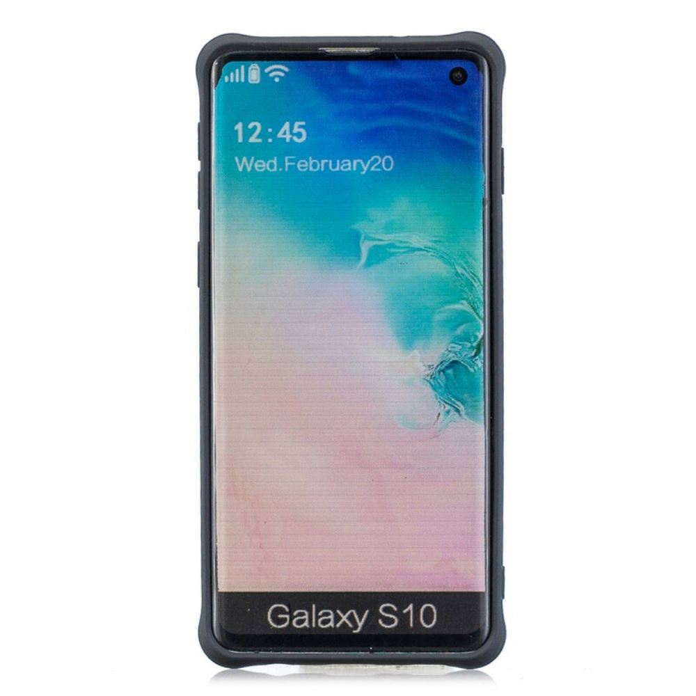 Kryt Na Samsung Galaxy S10 Matný Měkký Silikon