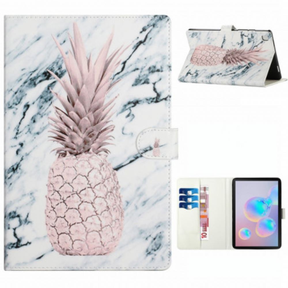 Flipové Pouzdro Na Samsung Galaxy Tab A7 Ananas