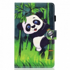 Kožené Pouzdro Na Samsung Galaxy Tab A7 Panda