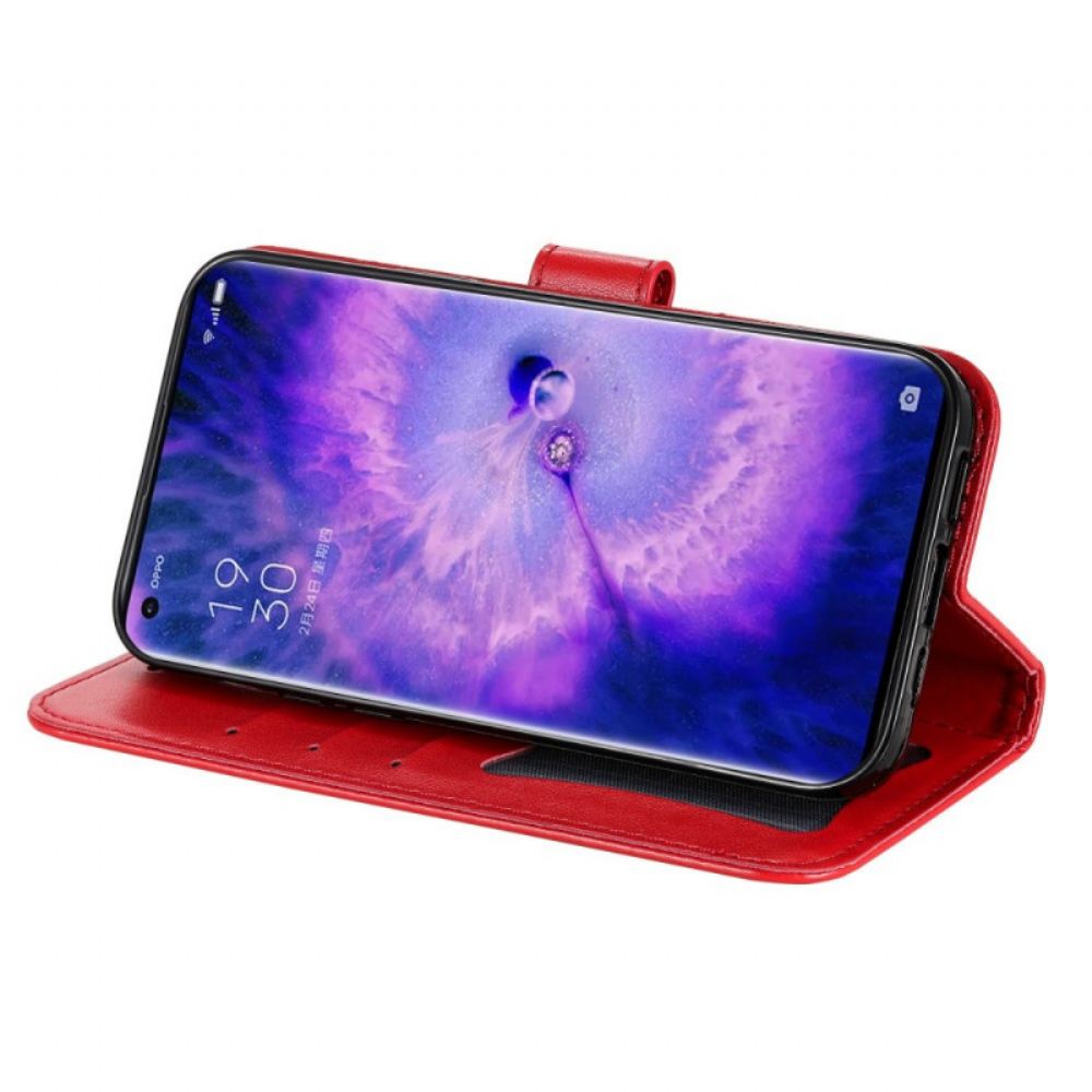 Flipové Pouzdro Na Oppo Find X5 Na Lana Strappy Mandala