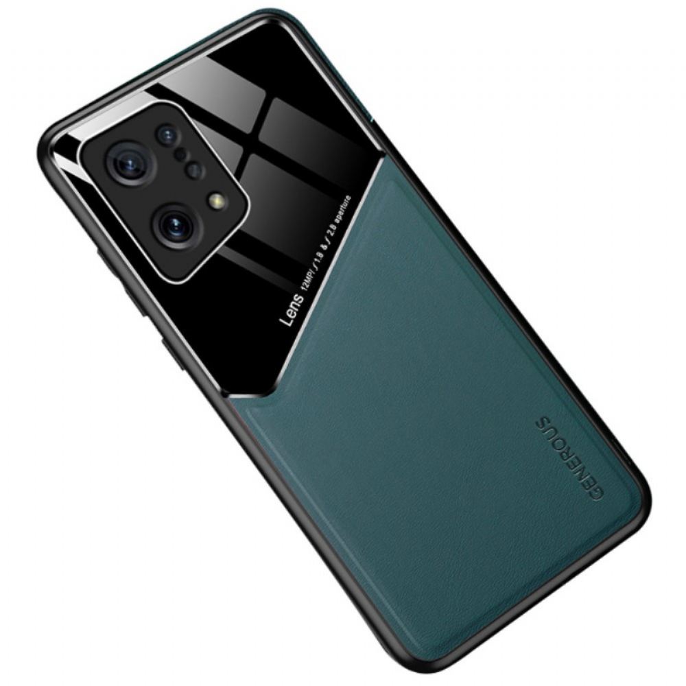 Kryty Na Mobil Na Oppo Find X5 Prémiová Umělá Kůže