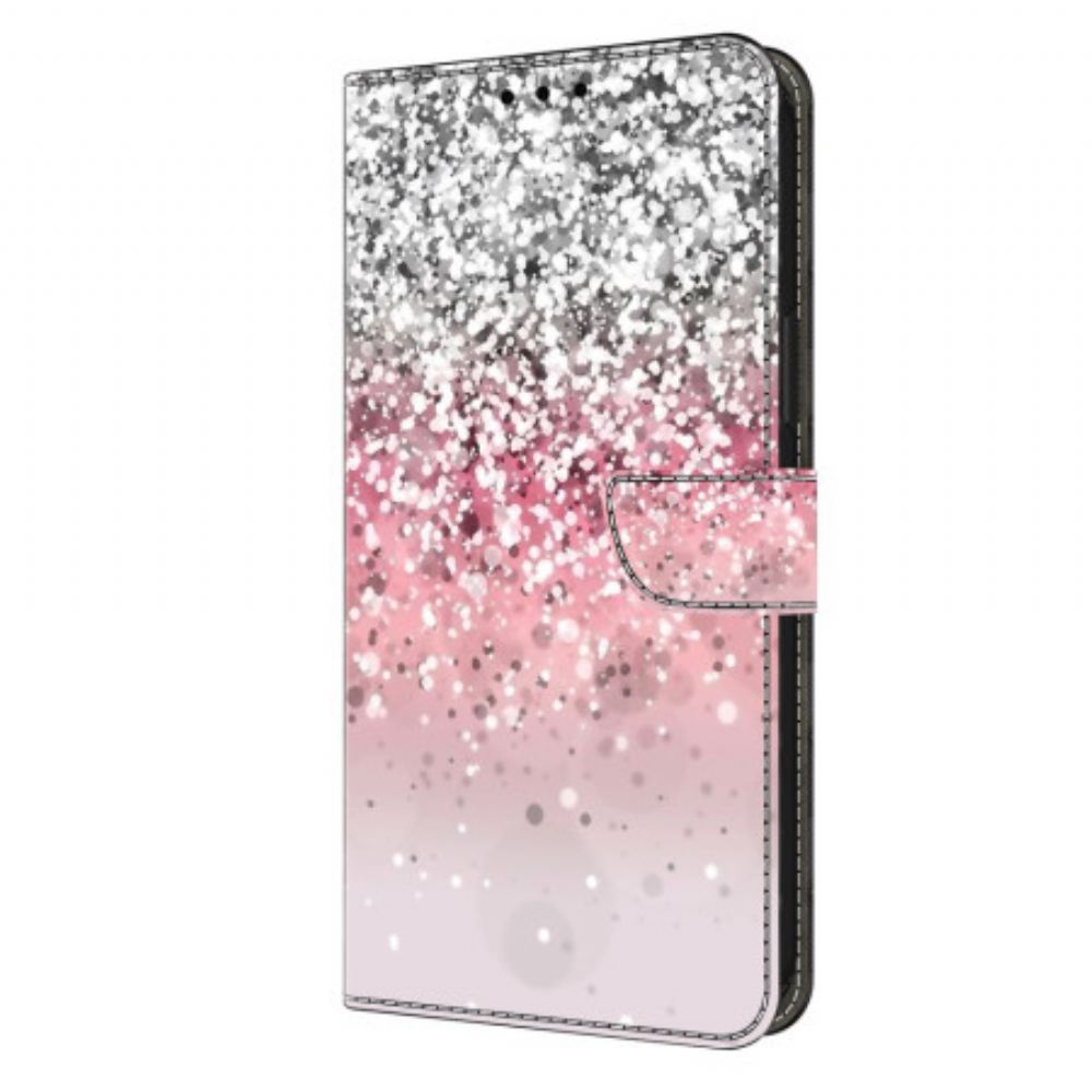 Peněženková Pouzdra Honor X9b / Magic 6 Lite Kryty Na Mobil Gradient Glitter