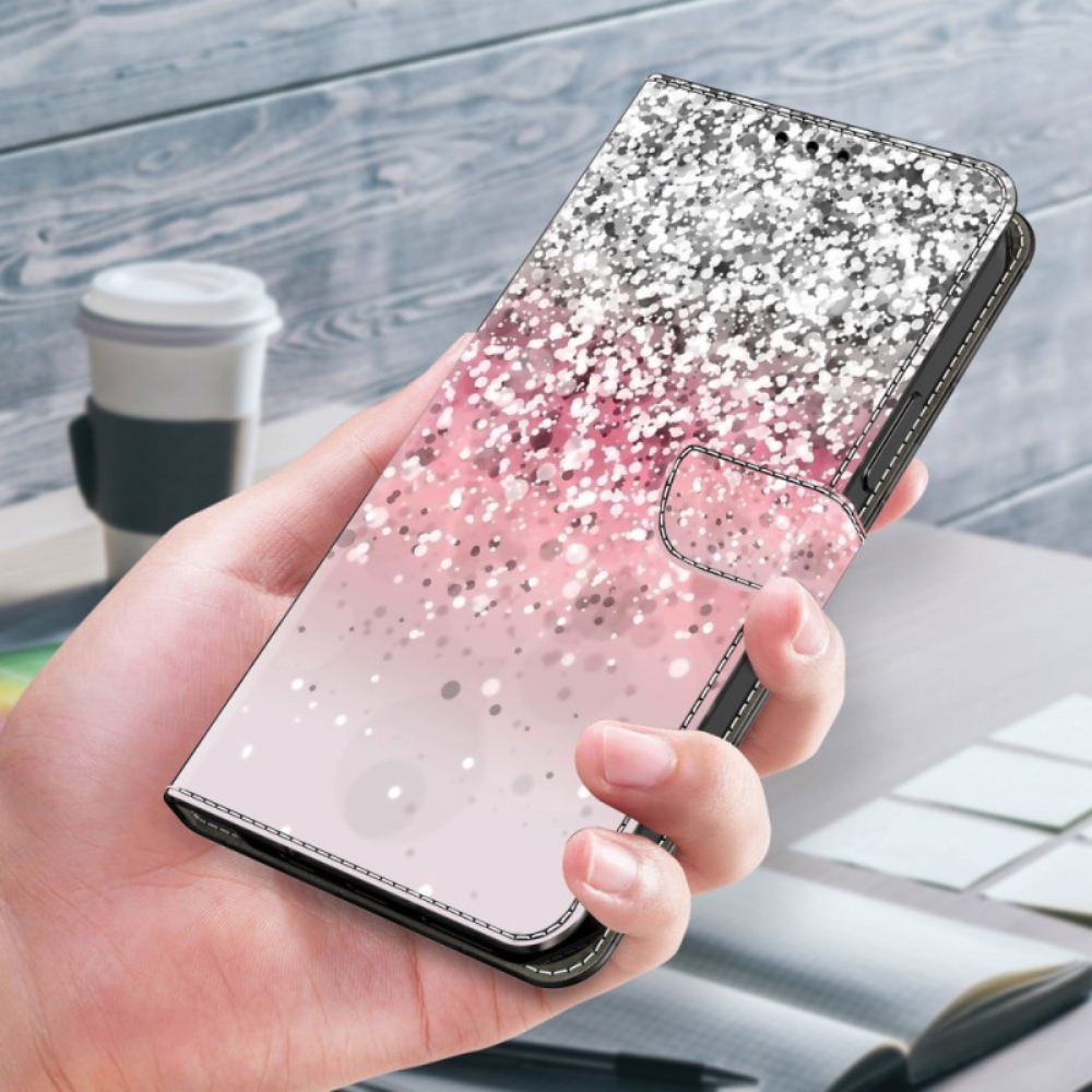 Peněženková Pouzdra Honor X9b / Magic 6 Lite Kryty Na Mobil Gradient Glitter