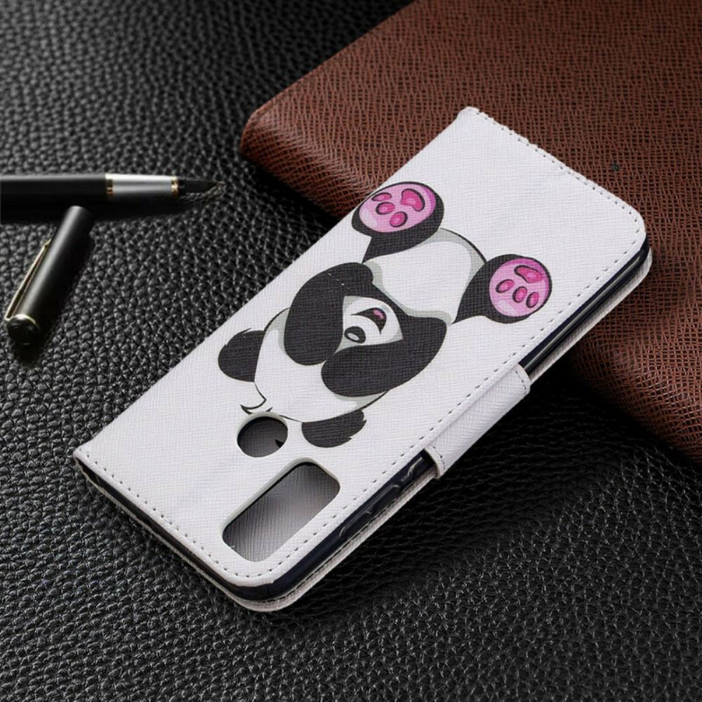 Flipové Pouzdro Na Huawei P Smart 2020 Panda Zábava