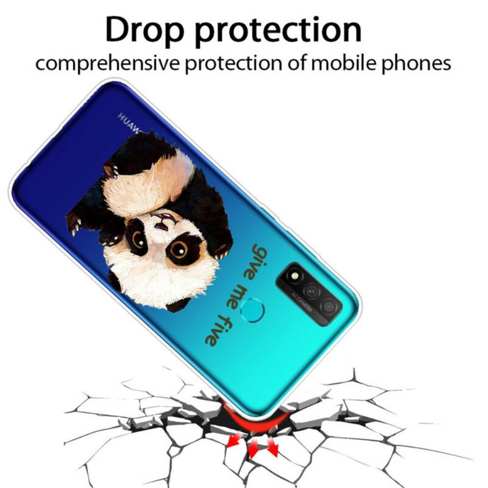 Kryty Na Mobil Na Huawei P Smart 2020 Transparentní Panda Dej Mi Pětku