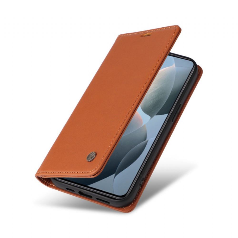 Kožené Pouzdro Folio Xiaomi 14t Klasické Yikatu