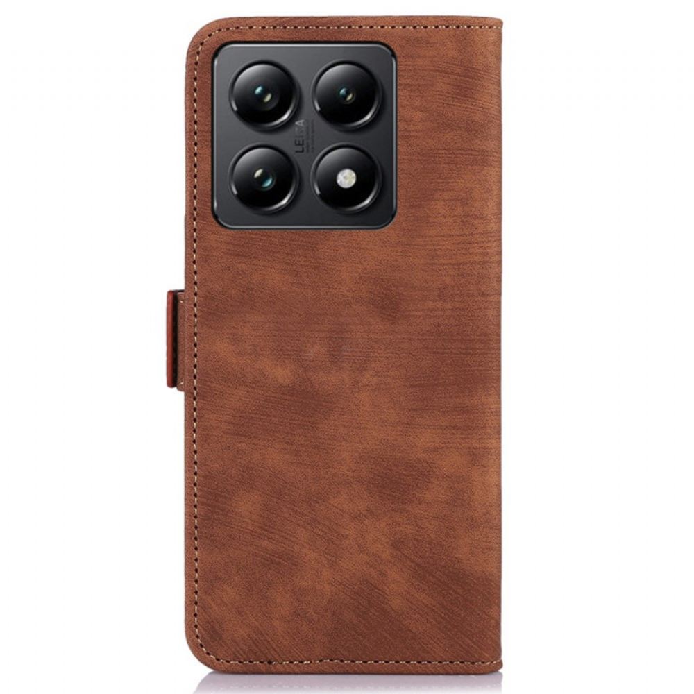 Kožený Kryt Xiaomi 14t Retro Abeel