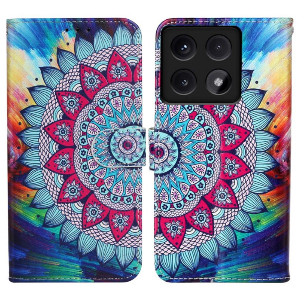 Peněženková Pouzdra Xiaomi 14t Mandala Premium