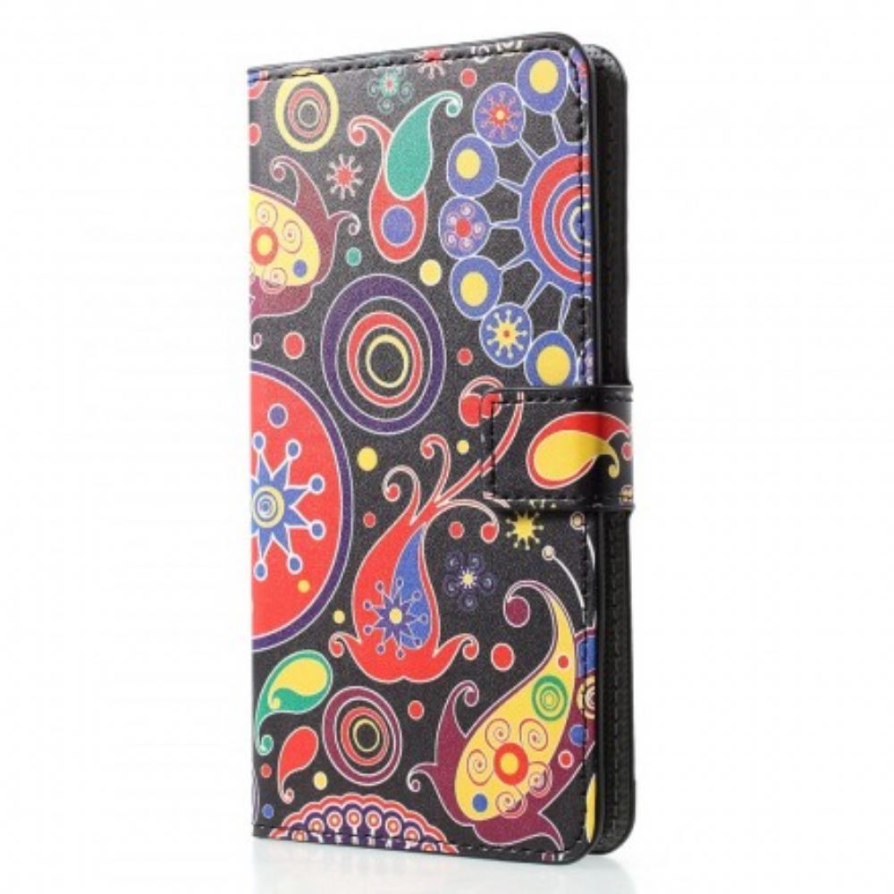 Flipové Pouzdro Na Huawei P30 Pro Galaxy Design