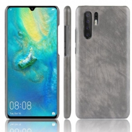 Kryty Na Mobil Na Huawei P30 Pro Kožený Efekt Litchi Performance